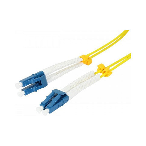 Synergy21 LWL-2-Faser-Patchk. 2mtr.LC-LC, 9/125um, OS2, AD=2mm, flexible Knickschutztülle, G657.A2,