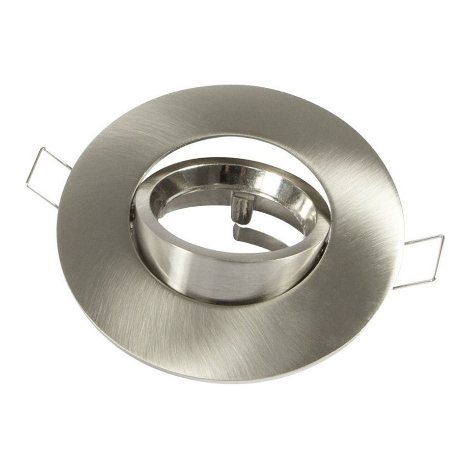 Synergy 21 LED Retrofit GU10 / GX5,3 Deckeneinbausatz D09-silber
