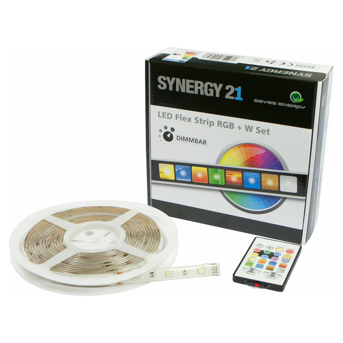 Synergy 21 LED Flex Strip 5050 - 30 RGB-W DC12V KOMPLETT Set V2