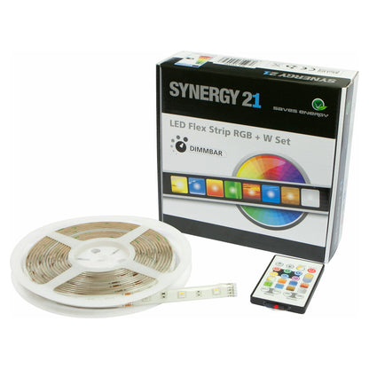 Synergy 21 LED Flex Strip 5050 - 30 RGB-W DC12V KOMPLETT Set V2