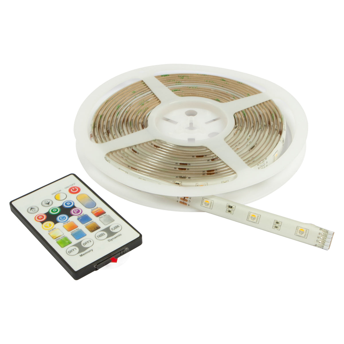 Synergy 21 LED Flex Strip 5050 - 30 RGB-W DC12V KOMPLETT Set V2