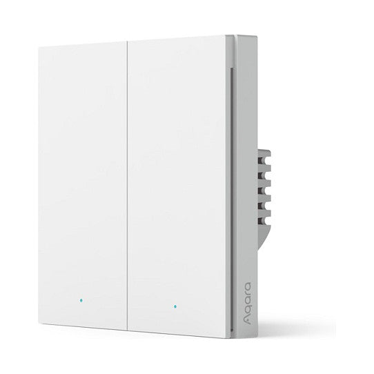 Aqara Smart Wall Switch H1 (No Neutral, Double Rocker) weiß (HomeKit)