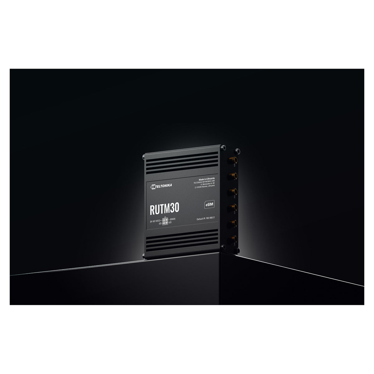 TELTONIKA NETWORKS RUTM30 DUAL SIM eSIM 5G/4G/LTE/3G Router