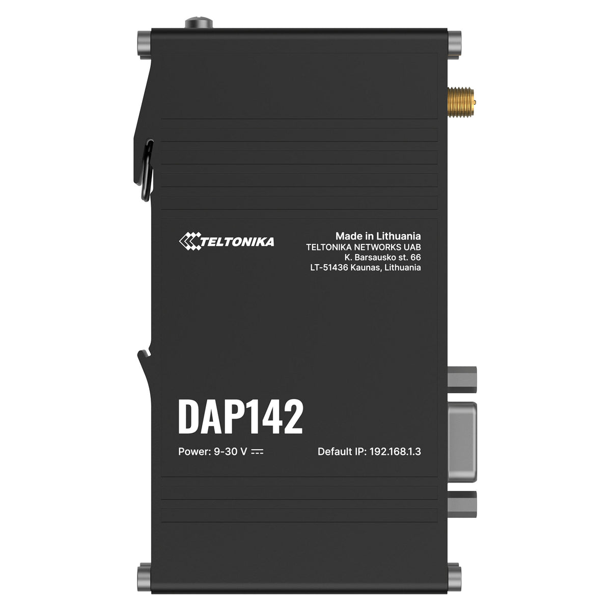 Teltonika · Accesspoint · DAP142 · 2x1 · Wi-Fi 4 · 300Mbit · 2x 10/100 · DIN Rail · RS232
