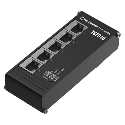 Teltonika · Switch · TSF010 5 Port 10/100 Flat Industrial unmanaged Switch