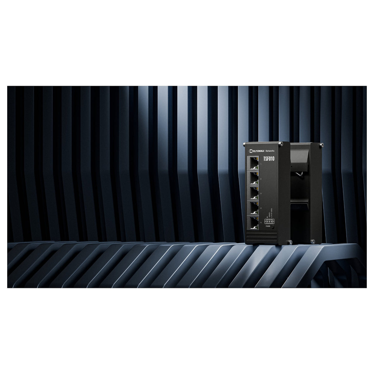 Teltonika · Switch · TSF010 5 Port 10/100 Flat Industrial unmanaged Switch