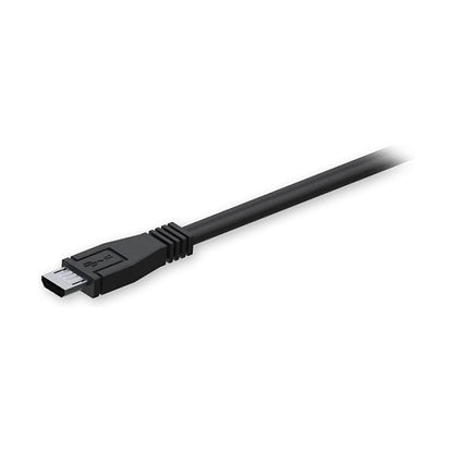Teltonika USB 2.0 Kabel, USB-A Stecker > Micro-USB Stecker (schwarz, 0,8 Meter)