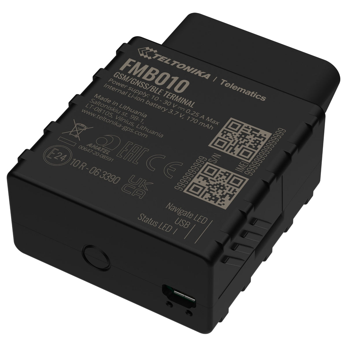 Teltonika · Tracker GPS · FMB010 · Fahrzeug · GNSS/GSM/BLE 4.0 Bulk