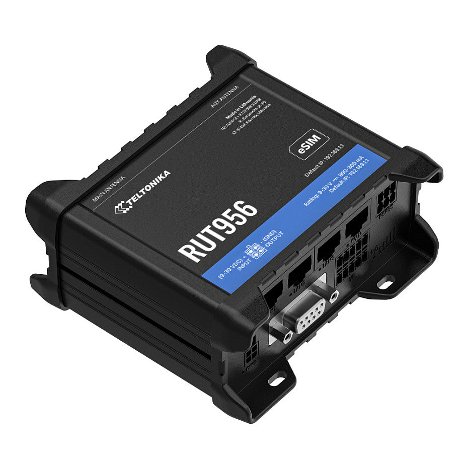 Teltonika · Router · RUT956 · LTE Modem Router/WLAN · eSIM