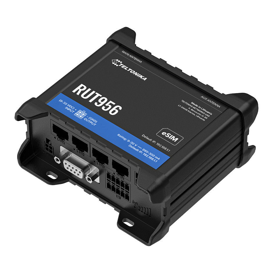 Teltonika · Router · RUT956 · LTE Modem Router/WLAN · eSIM