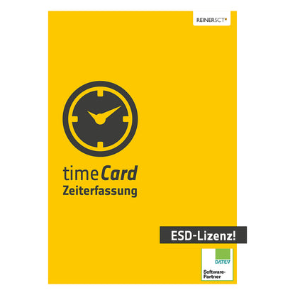 REINER SCT timeCard 10 - Jahreslizenz 25 Mitarbeiter - ESD