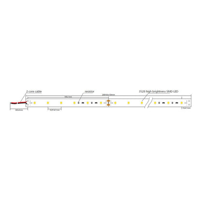Synergy 21 LED Flex Strip 2835 - 60 WW DC24V 96W IP20 ULS 20m