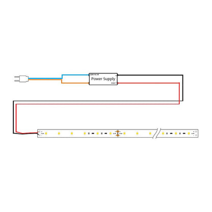 Synergy 21 LED Flex Strip 2835 - 60 WW DC24V 96W IP20 ULS 20m