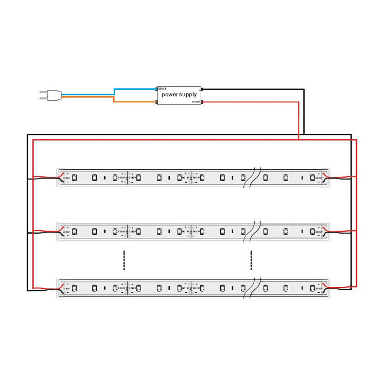 Synergy 21 LED Flex Strip 3528 - 60 KW DC12V 24W IP65