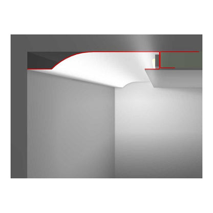 Synergy 21 LED Profil 200cm, Zinkblech TYP-D