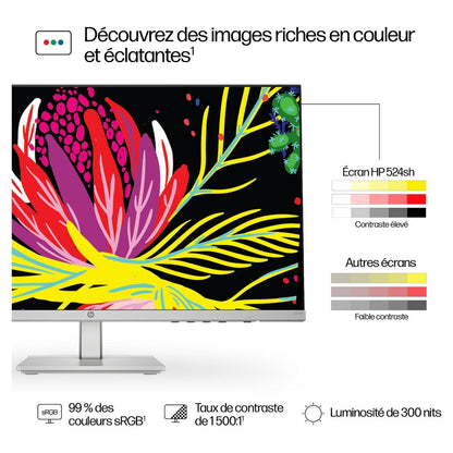 HP Monitor 5 Series 524sh (94C19E9#ABB)