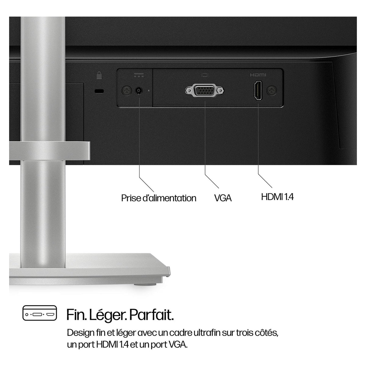 HP Monitor 5 Series 524sh (94C19E9#ABB)
