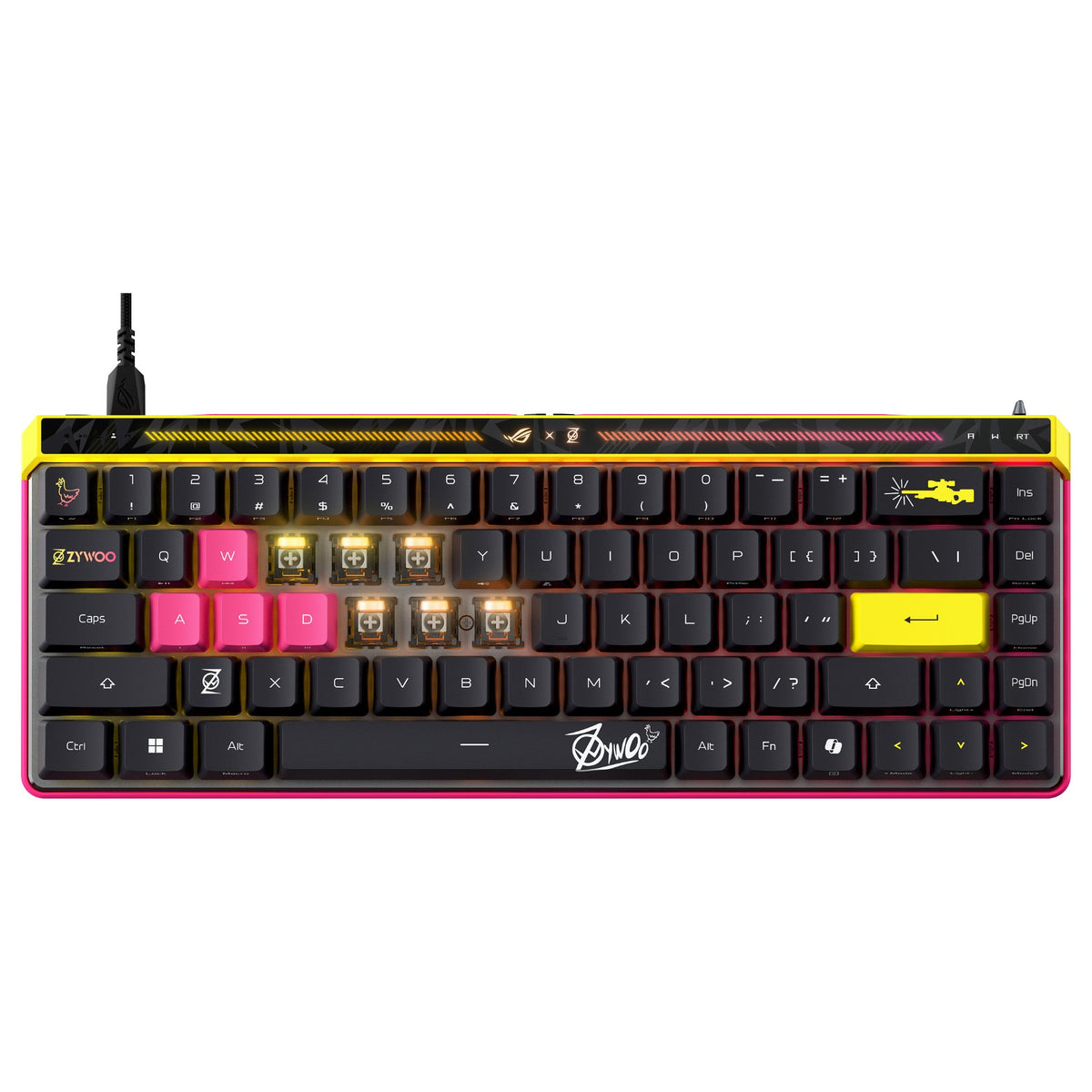 ASUS TASTATUR ROG FALCHION ACE HFX ZYW/HFX/US/PBT US LAYOUT