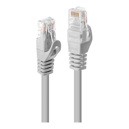 LINDY Patchkabel Cat6 U/UTP Basic grau 2.00m