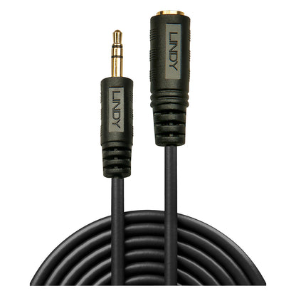 LINDY Audiokabel Stereo 3.5mm/3.5mm M/F 3m