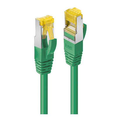 LINDY Patchkabel Cat6A RJ45 S/FTP Cat7 LSZH Kabel grün 1m