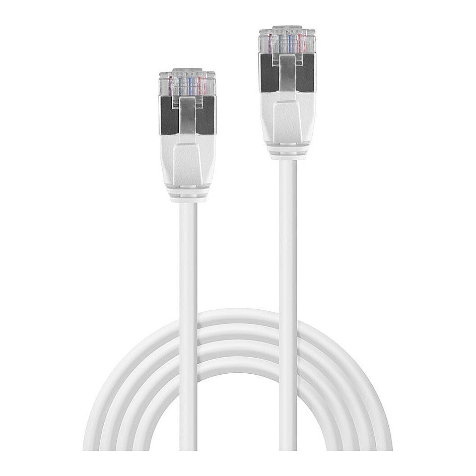LINDY Patchkabel Cat.6A F/UTP Ultra Slim grau 1,5m