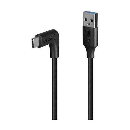 LINDY 1.5m USB 3.2 Typ A an C Kabel 90 Grad gewinkelt