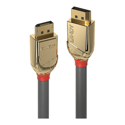 LINDY DisplayPort Kabel Gold Line 8K60Hz bzw 4K120Hz 2m