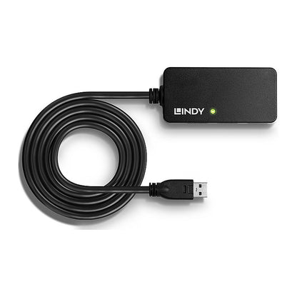 LINDY USB 3.0 Aktiv-Verlängerungs-Hub Pro 4 Port 10m