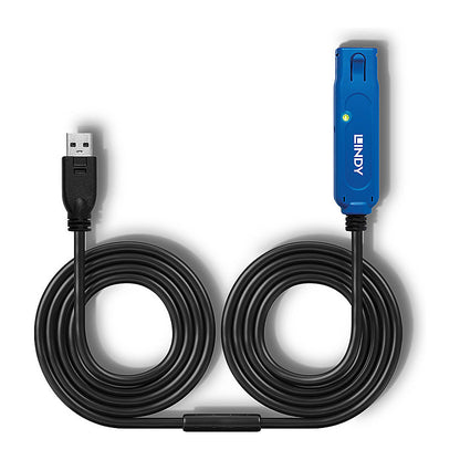 LINDY USB 3.0 Aktiv-Verlängerung Typ A/A Pro M/F 15m