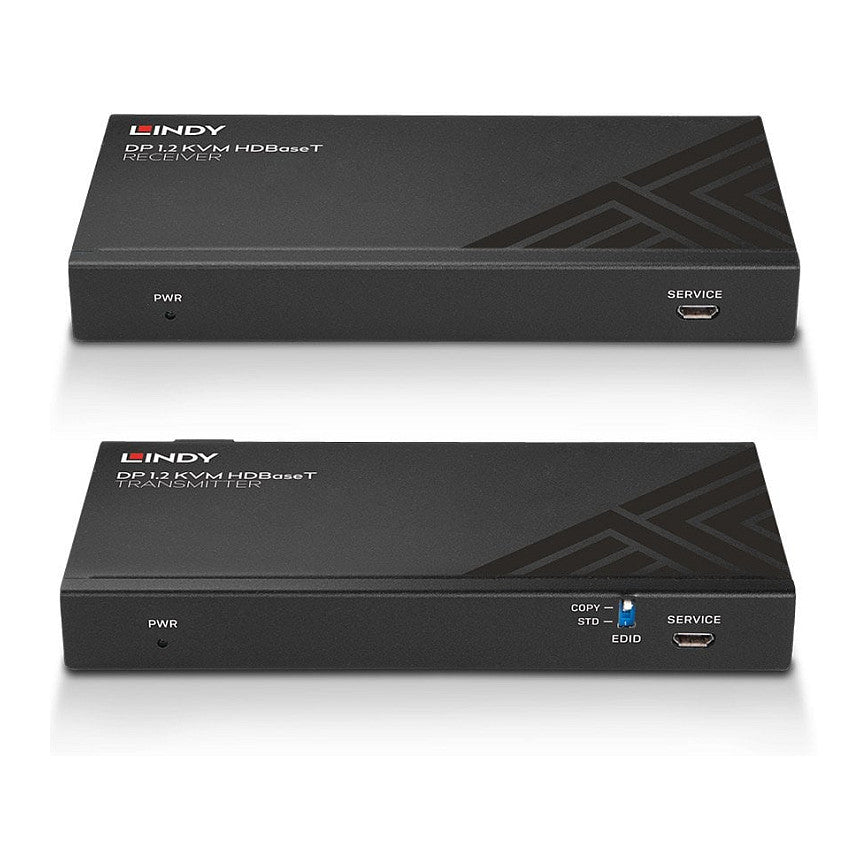 LINDY 150m Cat.6 Displayport &USB KVM HDBaseT Ext IR/RS232