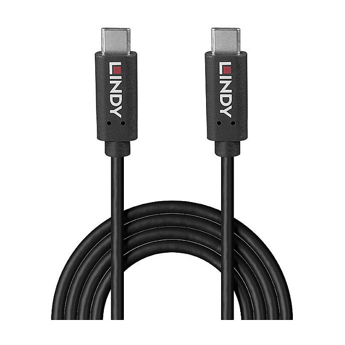 LINDY 0,5m USB 3.2 Typ C Kabel 20Gbit/s 100W PD GRS
