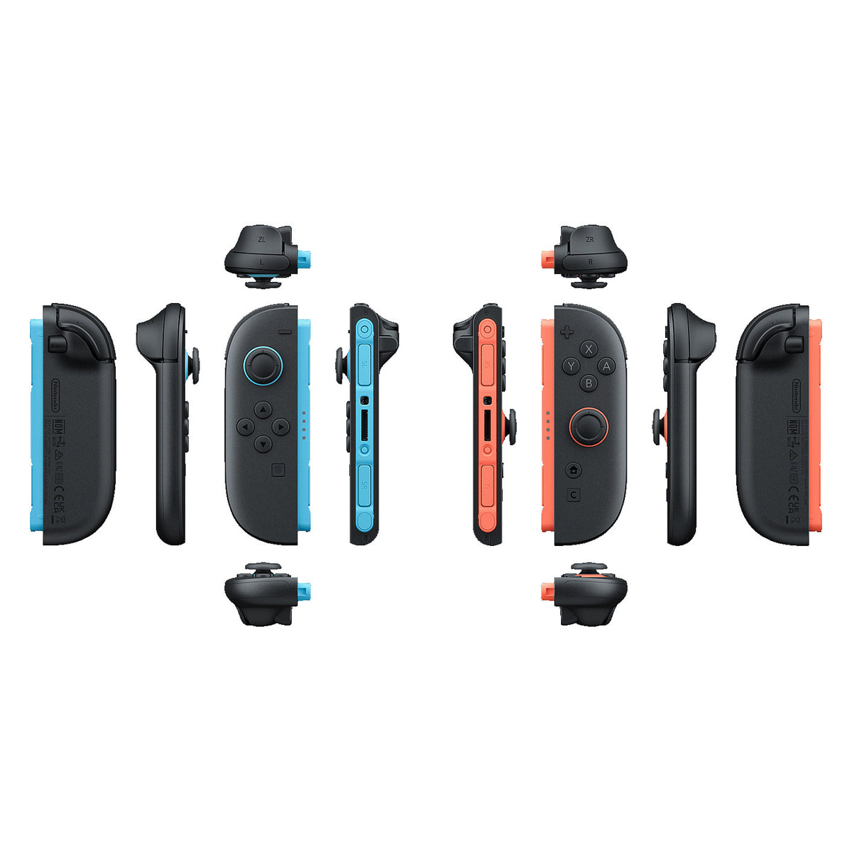Nintendo Joy-Con 2 2er-Set (hellblau/hellrot)