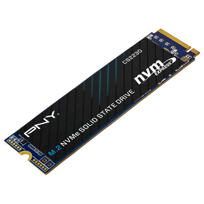 M.2 1TB PNY CS2230 M280CS2230-1TB-RB 0,307 DWPD M.2 2280 PCIe 3.0 x4 (NVMe) SSD 256bit AES