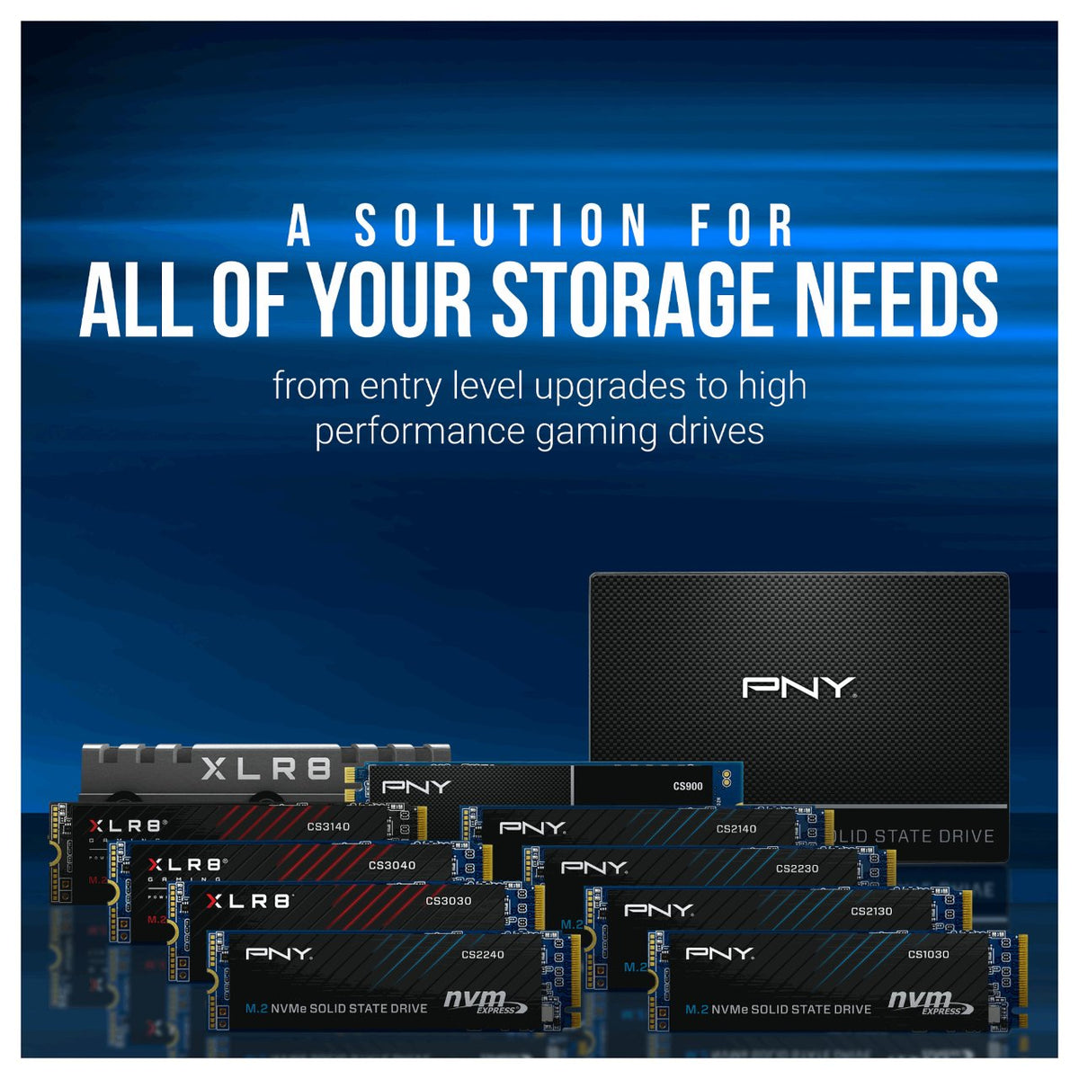M.2 1TB PNY CS2230 M280CS2230-1TB-RB 0,307 DWPD M.2 2280 PCIe 3.0 x4 (NVMe) SSD 256bit AES