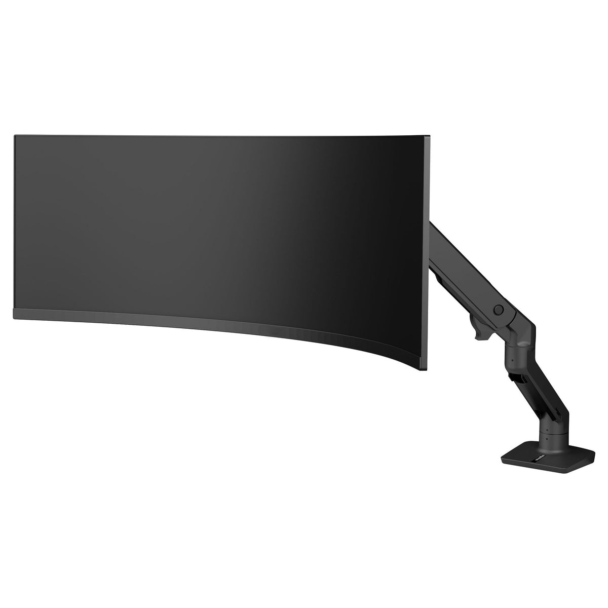 Ergotron HX Monitor Arm mit VHD-Gelenk, Tischhalterung (schwarz (matt), fr 1000 R Curved Monitore)