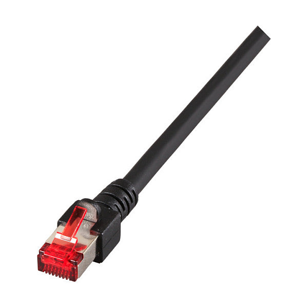 EFB RJ45 Patchkabel S/FTP Cat.6 LSZH 25.00m schwarz