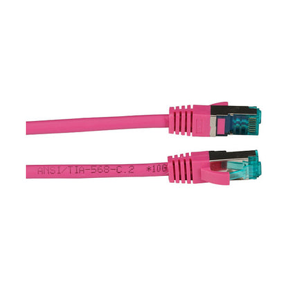 EFB RJ45 Patchkabel S/FTP Cat.6A LSZH 10.00m magenta