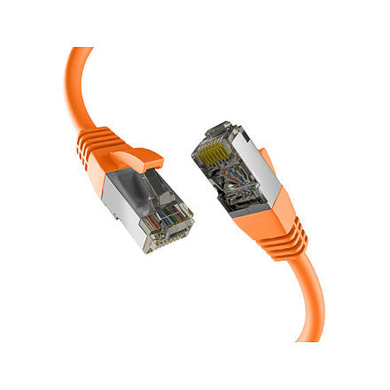 EFB RJ45 Patchkabel S/FTP PIMF Cat8.1 20.00m oragne