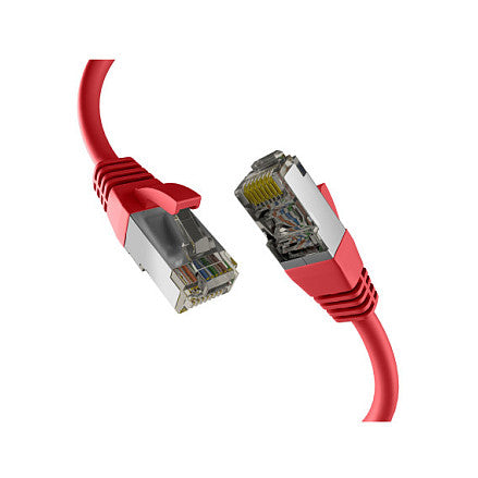 EFB RJ45 Patchkabel S/FTP PIMF Cat8.1 2.00m rot