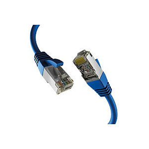 EFB RJ45 Patchkabel S/FTP PIMF Cat8.1 1,00m blau