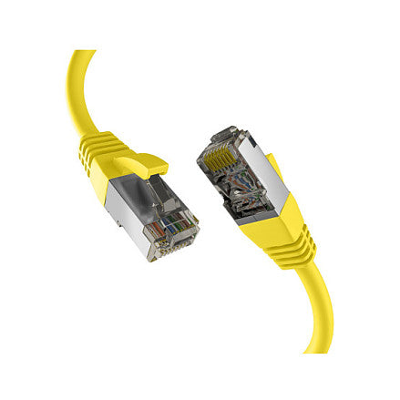 EFB RJ45 Patchkabel S/FTP PIMF Cat8.1 2.00m gelb