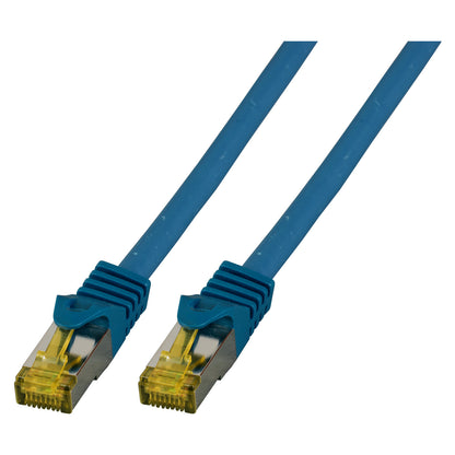 EFB RJ45 Patchkabel Cat.6A S/FTP LSZH Cat.7 Rohkabel blau