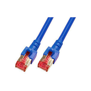 EFB RJ45 Patchkabel S/FTP Cat.6 LSZH 25.00m blau