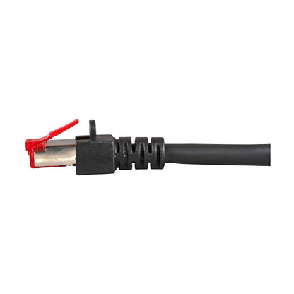 EFB RJ45 Patchkabel S/FTP Cat.6 LSZH 7.50m schwarz