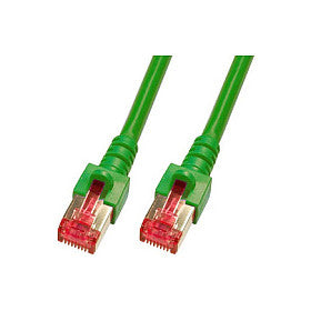 EFB RJ45 Patchkabel S/FTP Cat.6 LSZH 10.00m grün