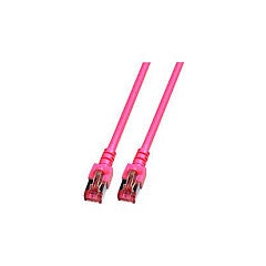 EFB RJ45 Patchkabel S/FTP Cat.6 LSZH 10.00m magenta