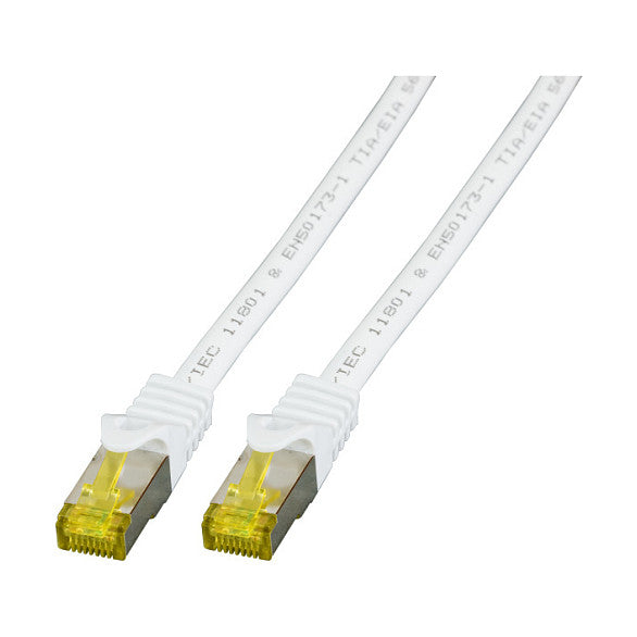 EFB RJ45 Patchk. S/FTP Cat.6A LSZH Cat.7 Rohk. 20.00m weiß