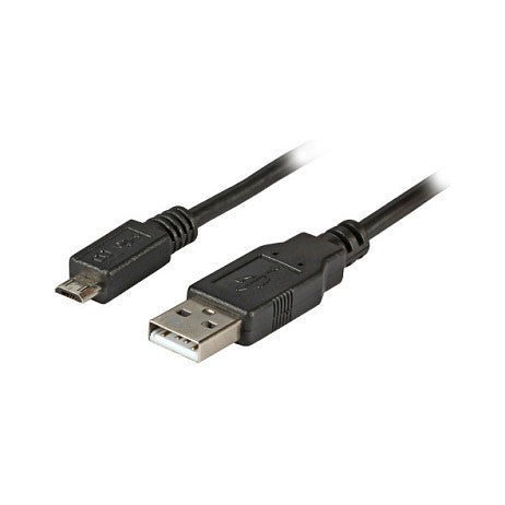 EFB USB2.0 Kabel A-Micro-B 5pol.,St-St,1.8m,schwarz,Premium