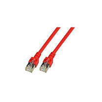 EFB RJ45 Patchkabel SF/UTP Cat.5e PVC CCA 5.00m rot